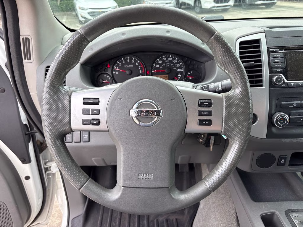 2017 Glacier White Nissan Frontier SV RWD Truck