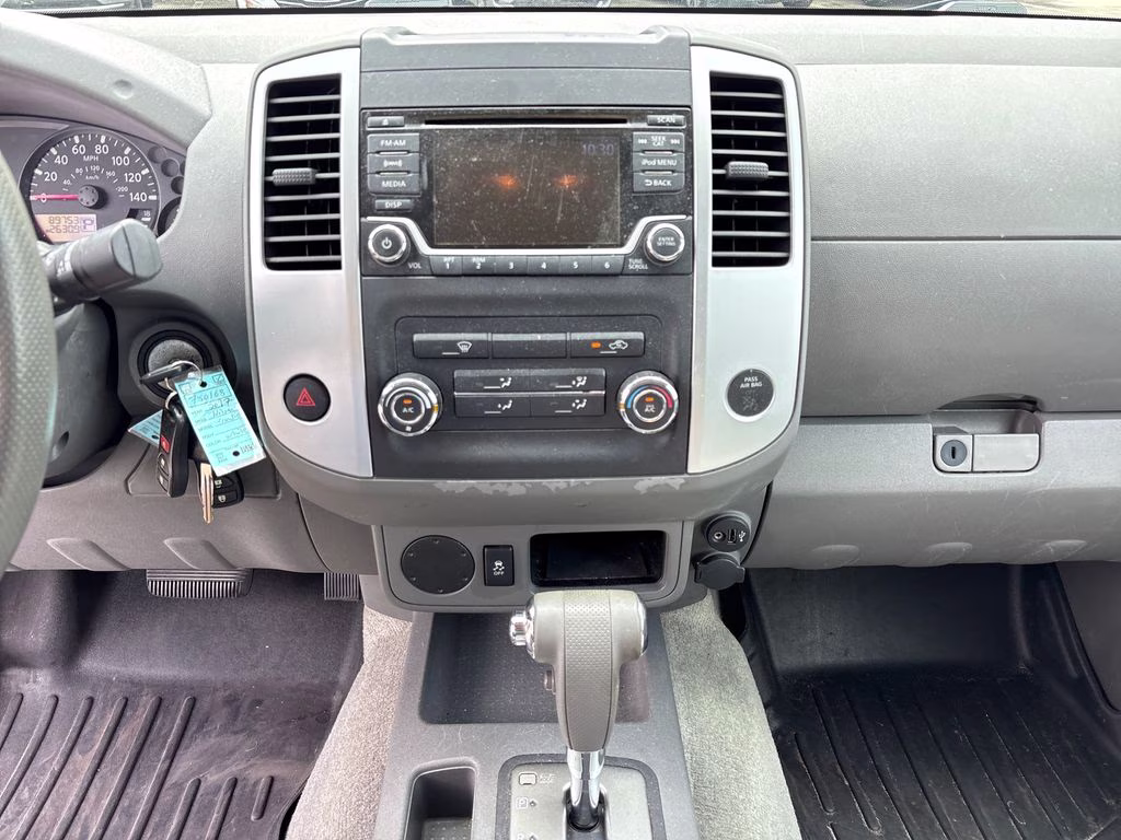 2017 Glacier White Nissan Frontier SV RWD Truck