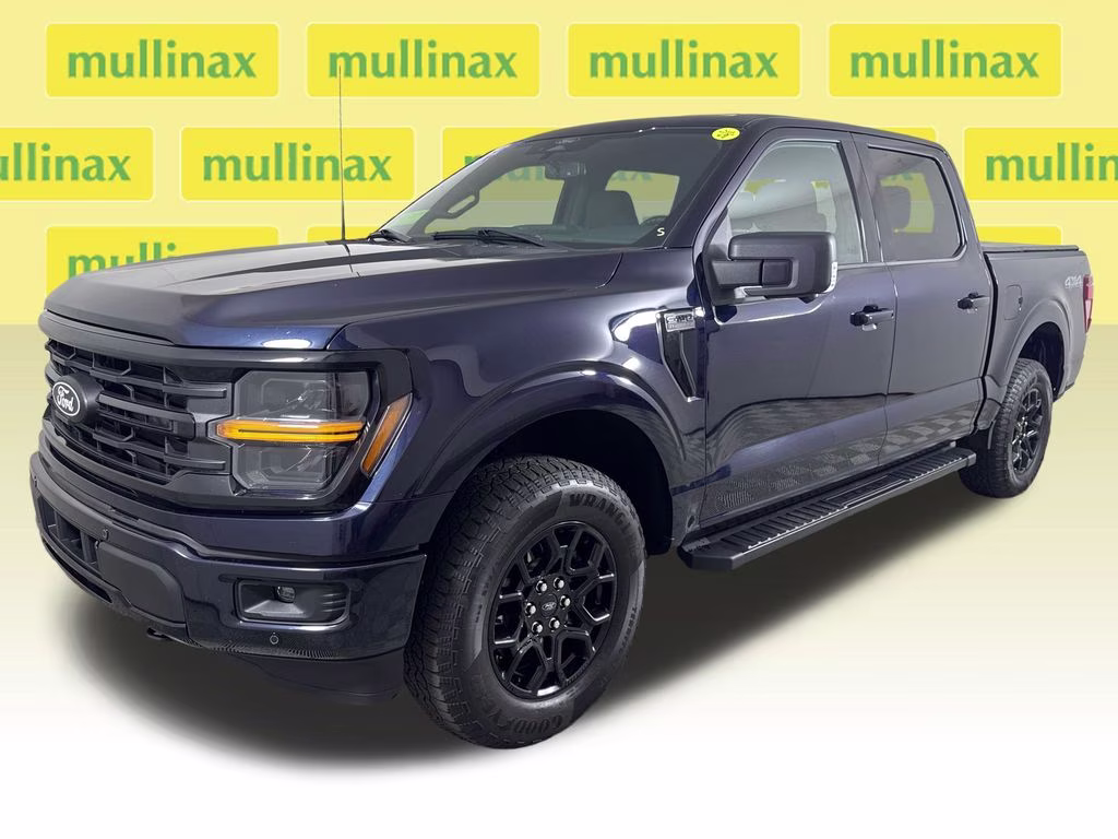 2025 Antimatter Blue Metallic Ford F-150 XLT 4X4 Truck