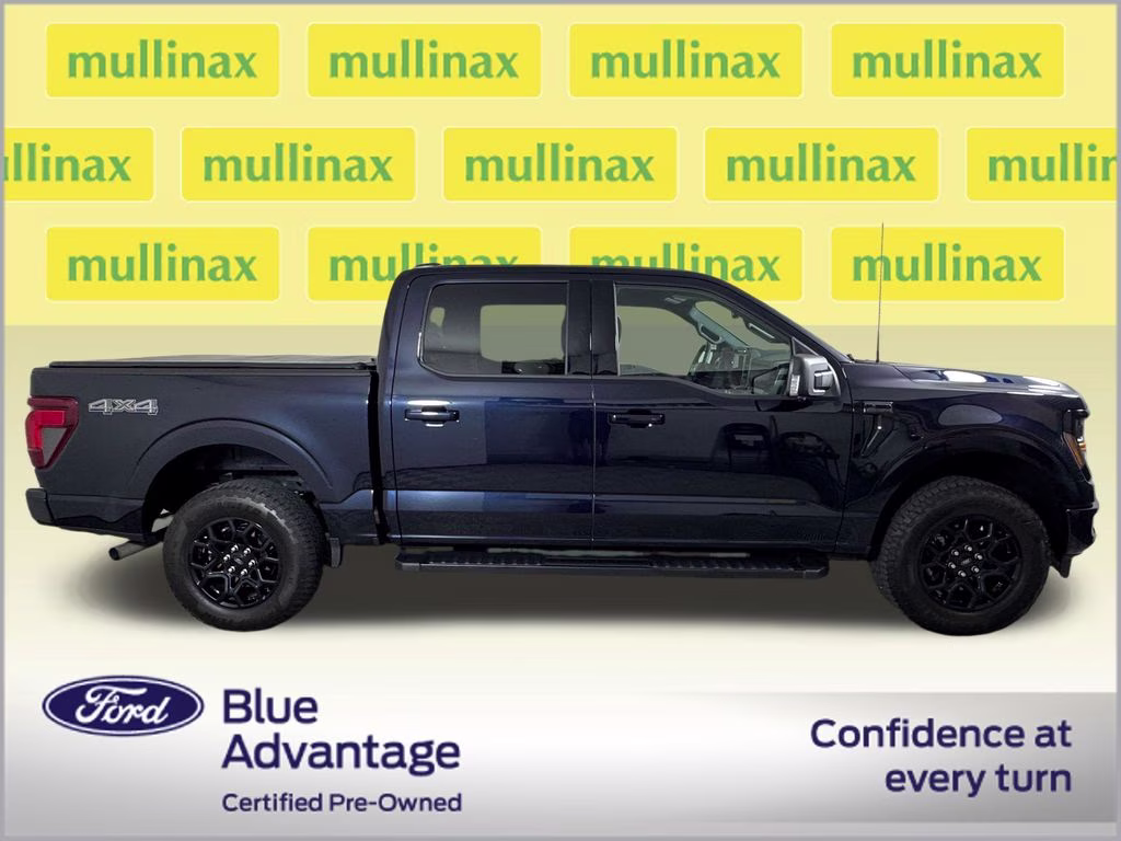 2025 Antimatter Blue Metallic Ford F-150 XLT 4X4 Truck