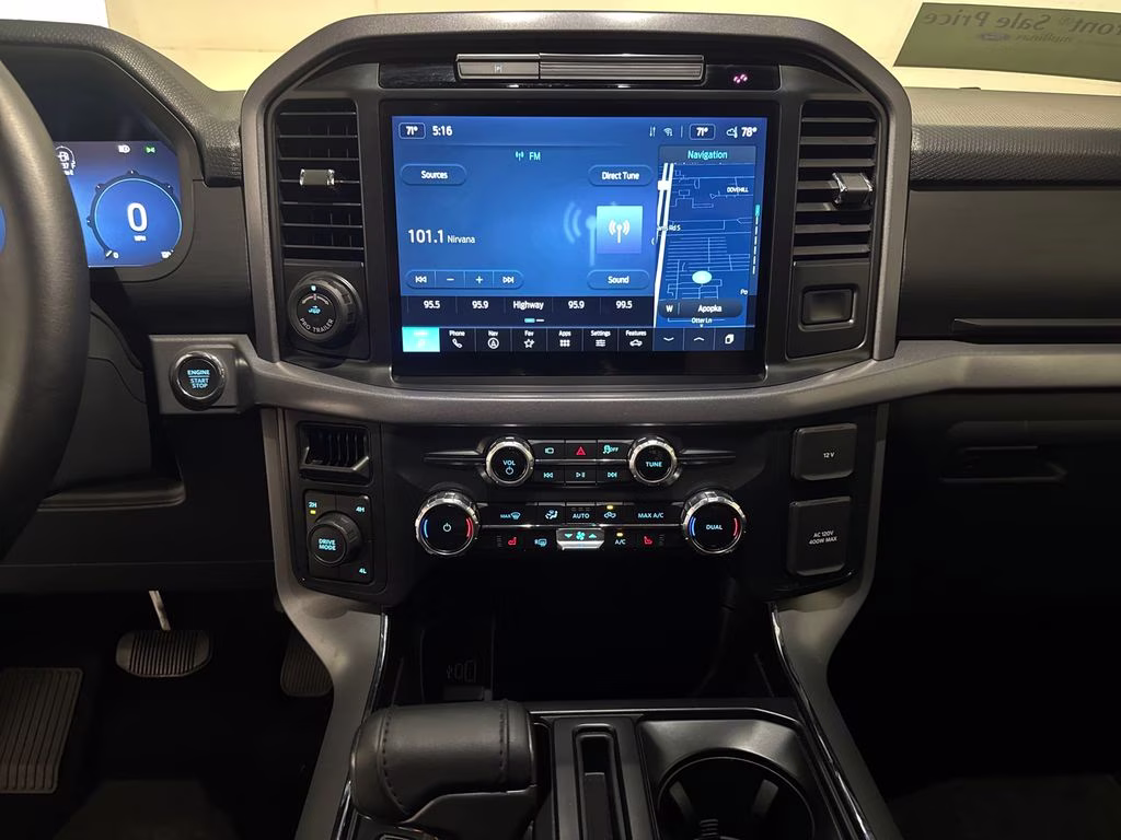 2025 Antimatter Blue Metallic Ford F-150 XLT 4X4 Truck