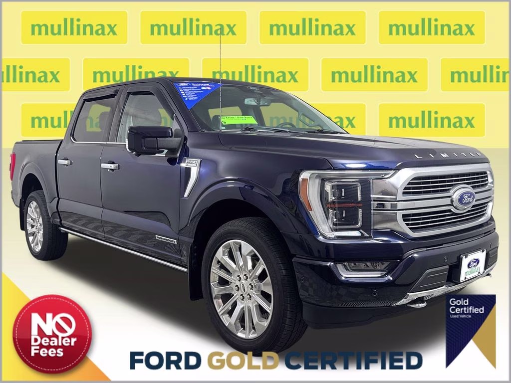 2022 Antimatter Blue Metallic Ford F-150 Limited 4X4 Truck