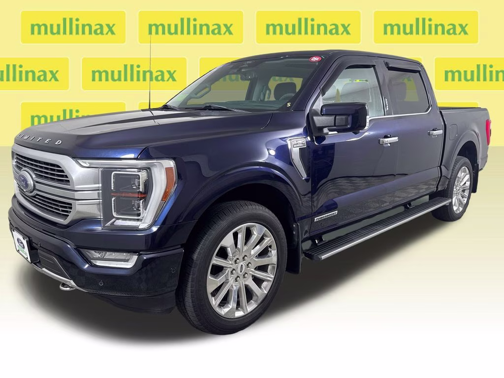 2022 Antimatter Blue Metallic Ford F-150 Limited 4X4 Truck
