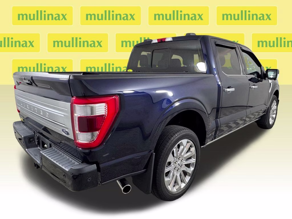 2022 Antimatter Blue Metallic Ford F-150 Limited 4X4 Truck