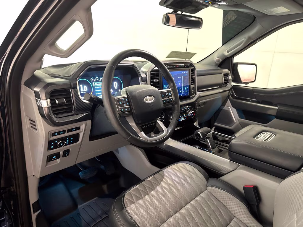 2022 Antimatter Blue Metallic Ford F-150 Limited 4X4 Truck