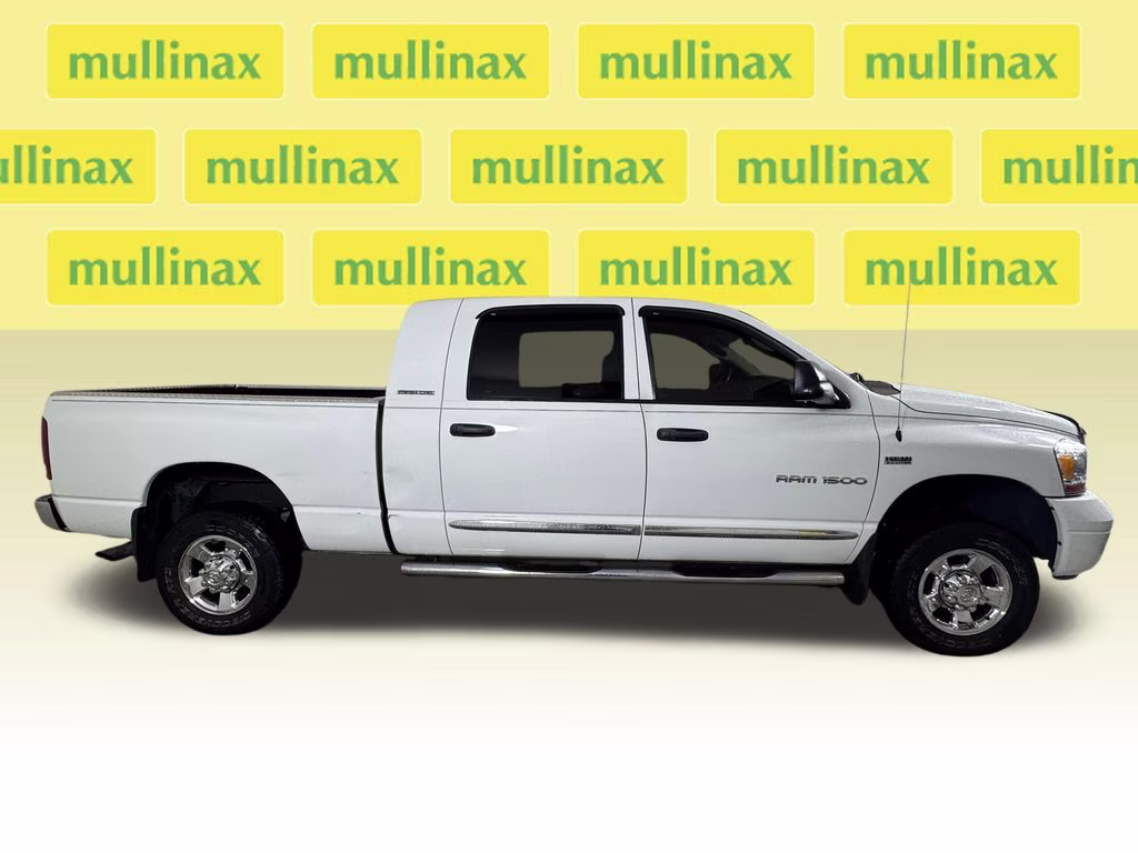 2006 Bright White Clearcoat Dodge Ram 1500 SLT 4X4 Truck