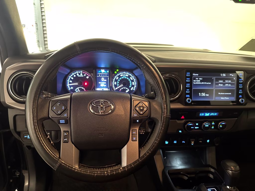 2022 Midnight Black Metallic Toyota Tacoma TRD Sport RWD Truck