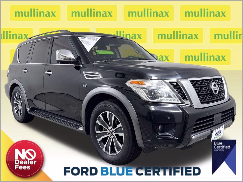 2020 Super Black Nissan Armada SL 4X4 SUV