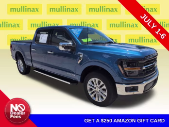 2025 Atlas Blue Metallic Ford F-150 XLT 4X4 Truck