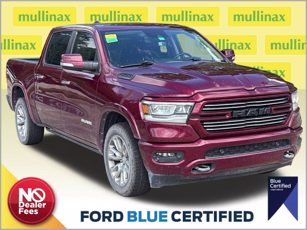 2022 Delmonico Red Pearlcoat Ram 1500 Laramie RWD Truck