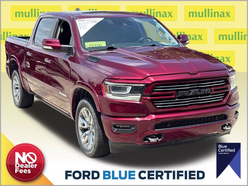 2022 Delmonico Red Pearlcoat Ram 1500 Laramie RWD Truck