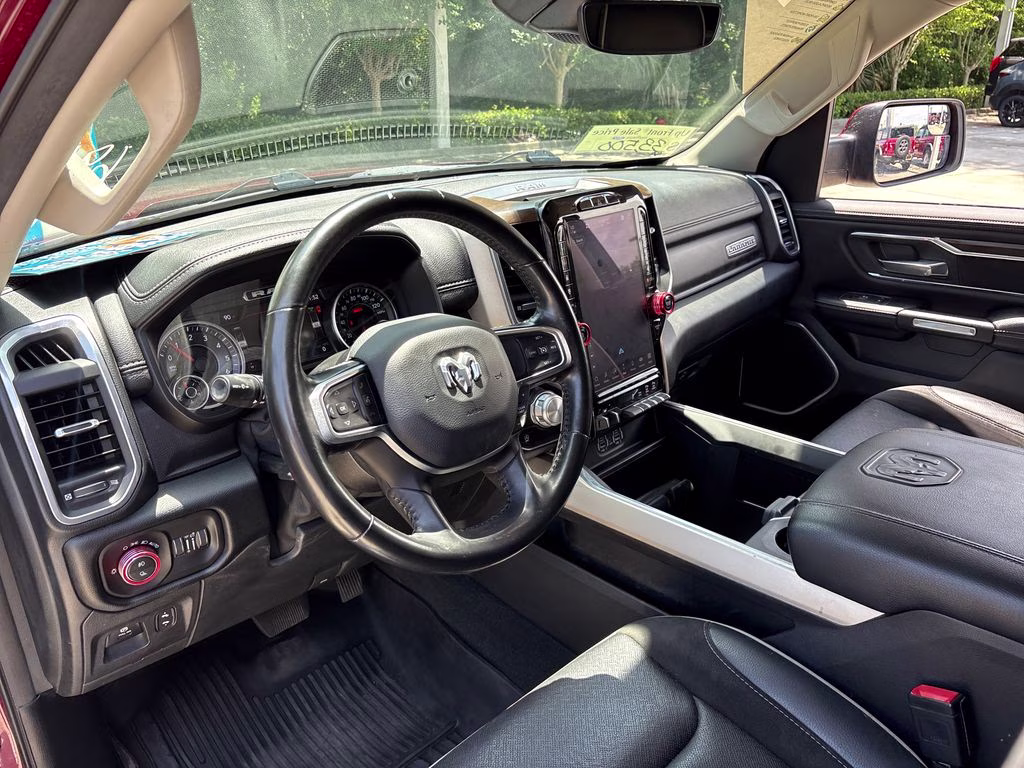 2022 Delmonico Red Pearlcoat Ram 1500 Laramie RWD Truck