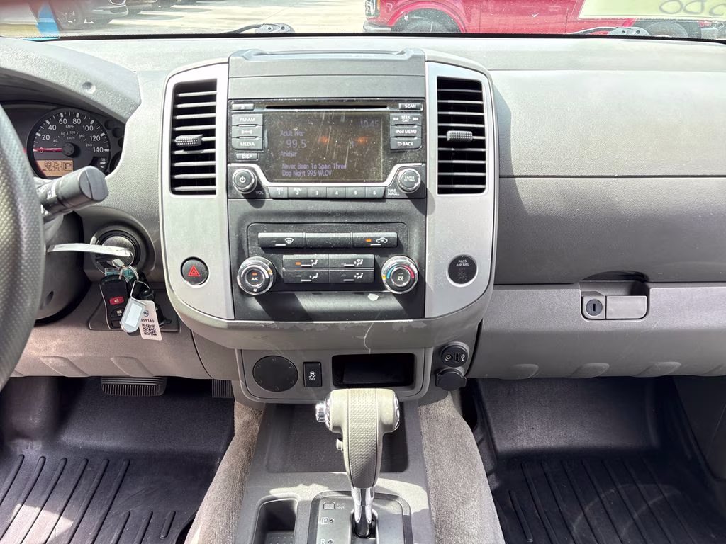 2017 Glacier White Nissan Frontier SV RWD Truck