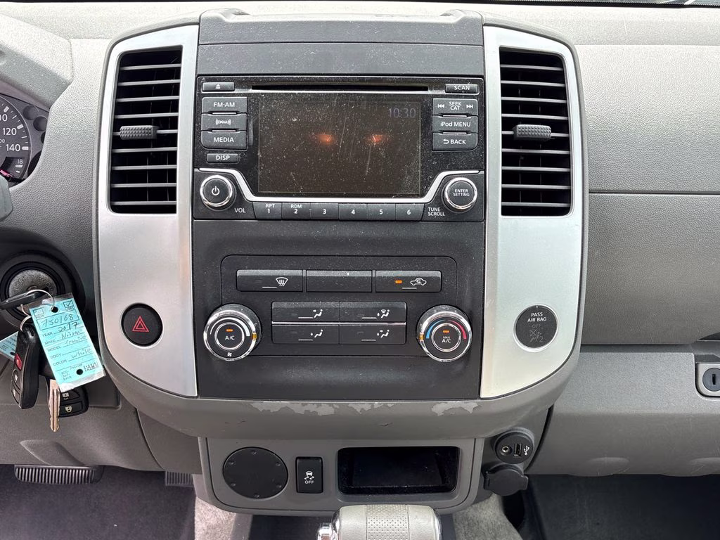 2017 Glacier White Nissan Frontier SV RWD Truck