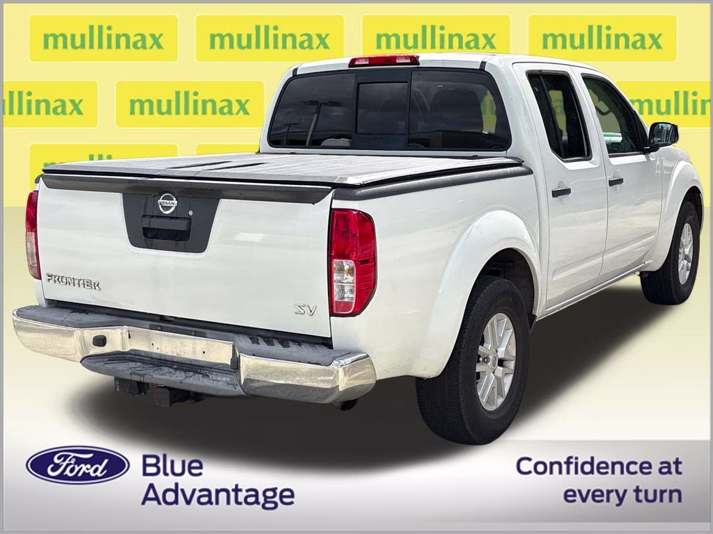 2017 Glacier White Nissan Frontier SV RWD Truck