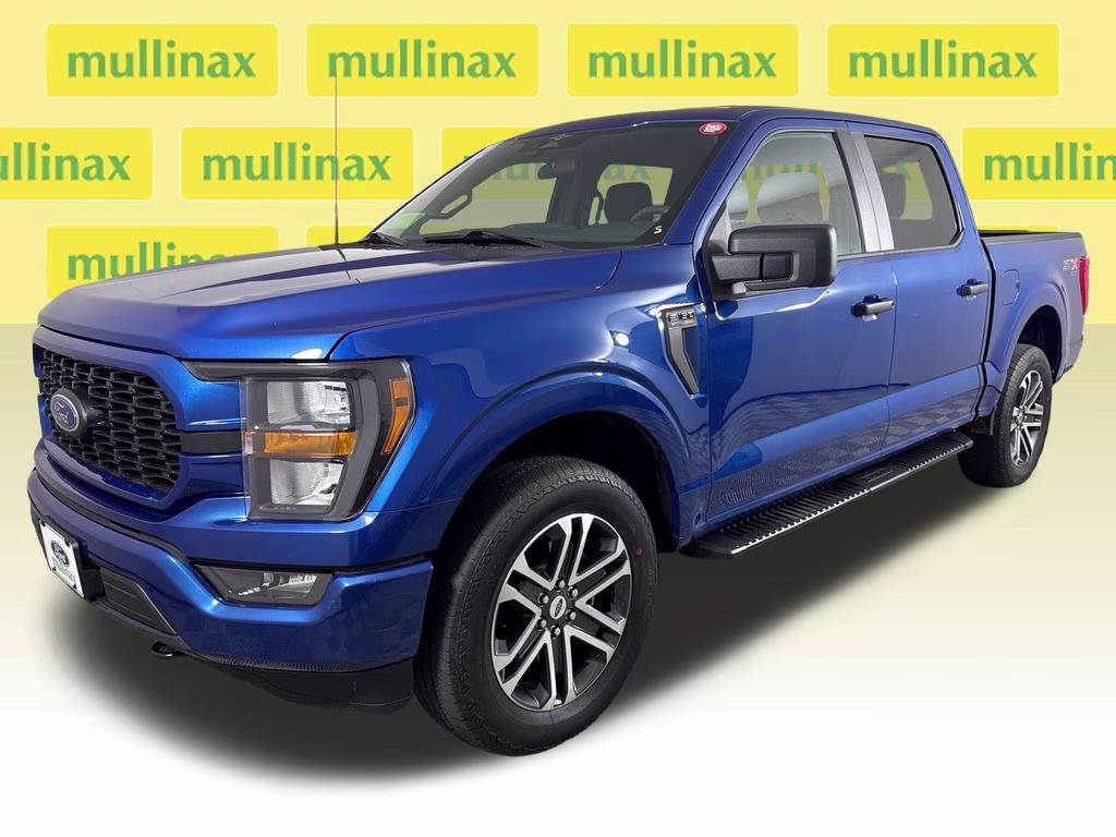 2023 Atlas Blue Metallic Ford F-150 XL 4X4 Truck