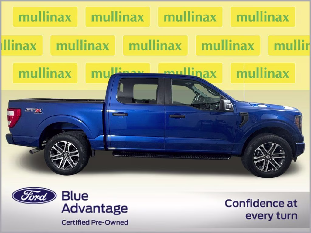 2023 Atlas Blue Metallic Ford F-150 XL 4X4 Truck