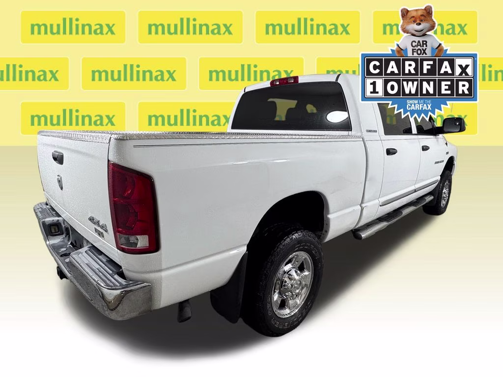 2006 Bright White Clearcoat Dodge Ram 1500 SLT 4X4 Truck