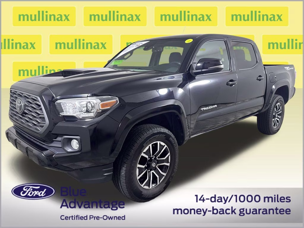 2022 Midnight Black Metallic Toyota Tacoma TRD Sport RWD Truck