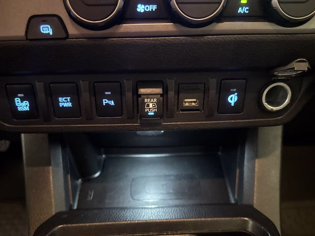 2022 Midnight Black Metallic Toyota Tacoma TRD Sport RWD Truck