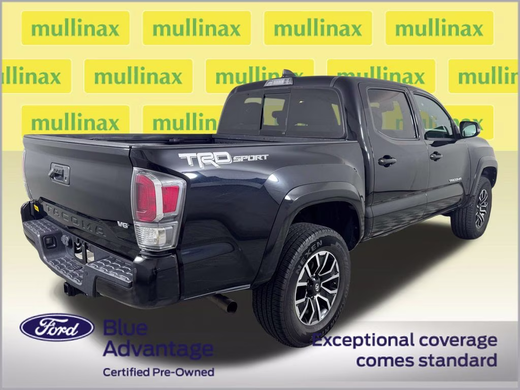 2022 Midnight Black Metallic Toyota Tacoma TRD Sport RWD Truck