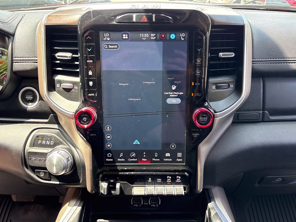 2022 Delmonico Red Pearlcoat Ram 1500 Laramie RWD Truck