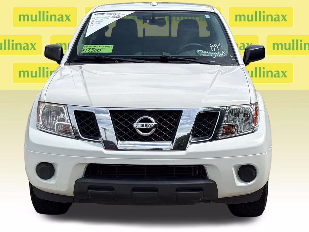 2017 Glacier White Nissan Frontier SV RWD Truck