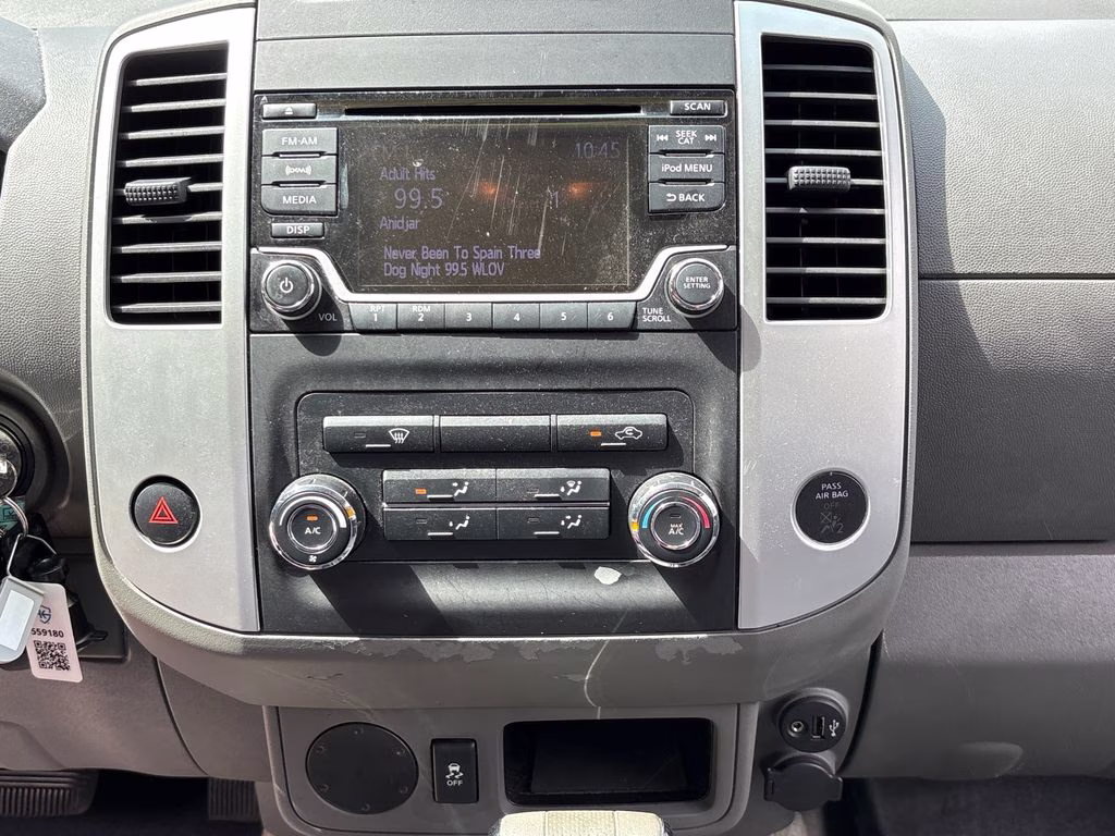 2017 Glacier White Nissan Frontier SV RWD Truck