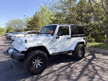 2015 Bright White Clearcoat Jeep Wrangler Sahara 4X4 SUV