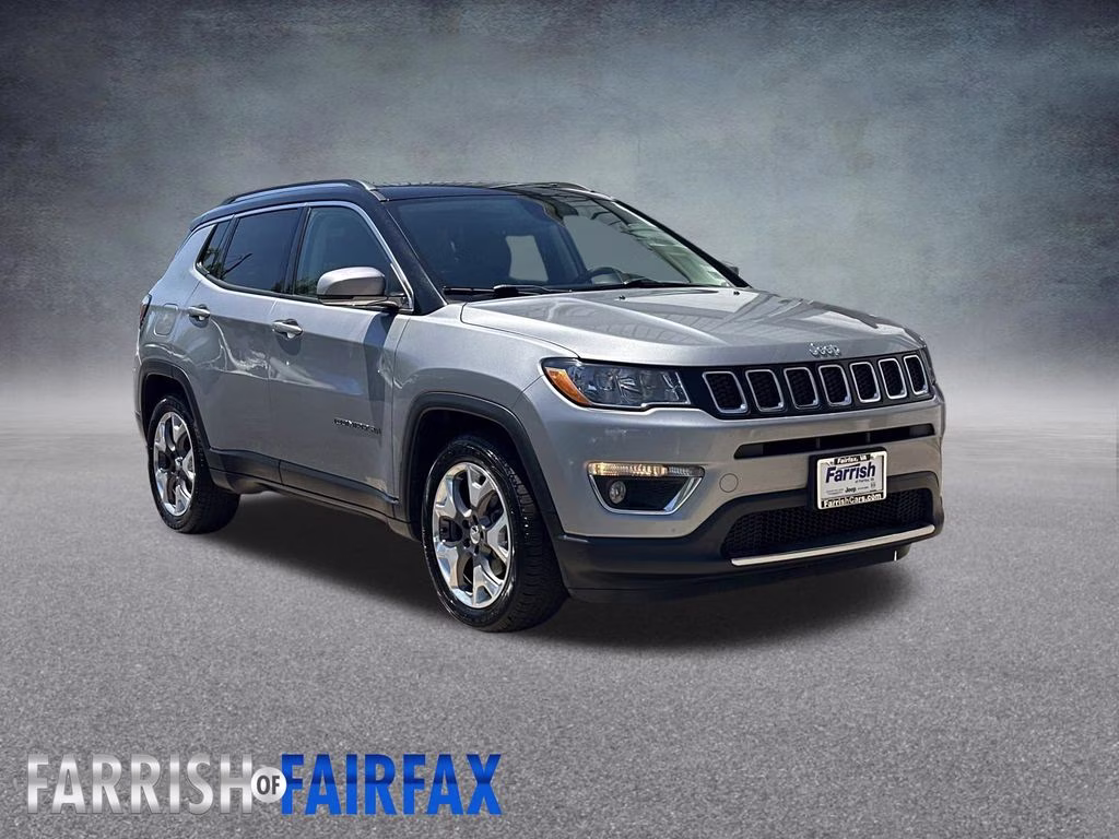 2019 Billet Silver Metallic Clearcoat Jeep Compass Limited FWD SUV