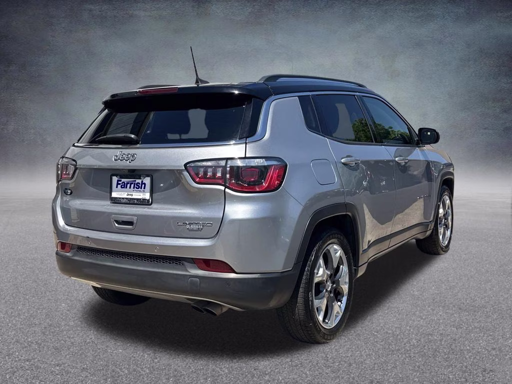 2019 Billet Silver Metallic Clearcoat Jeep Compass Limited FWD SUV