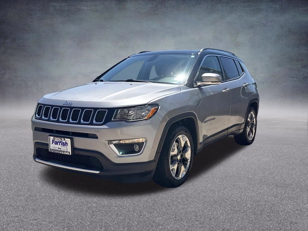 2019 Billet Silver Metallic Clearcoat Jeep Compass Limited FWD SUV