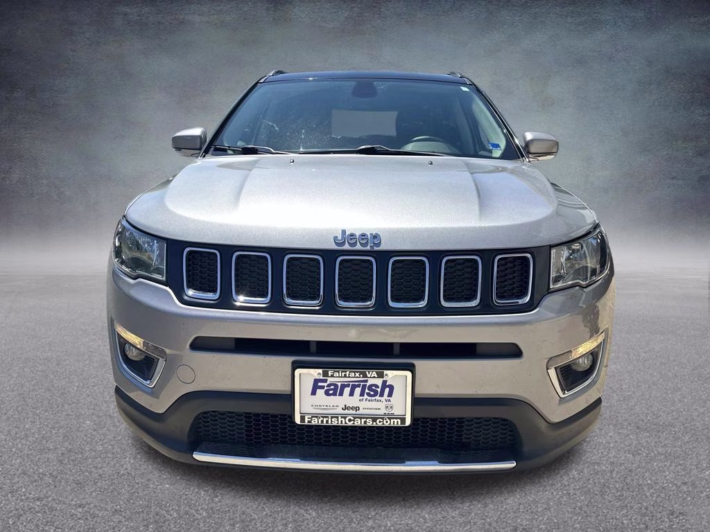 2019 Billet Silver Metallic Clearcoat Jeep Compass Limited FWD SUV