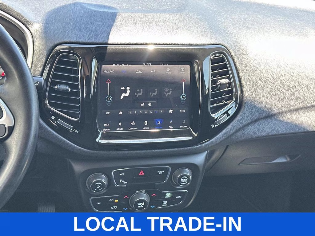 2019 Billet Silver Metallic Clearcoat Jeep Compass Limited FWD SUV