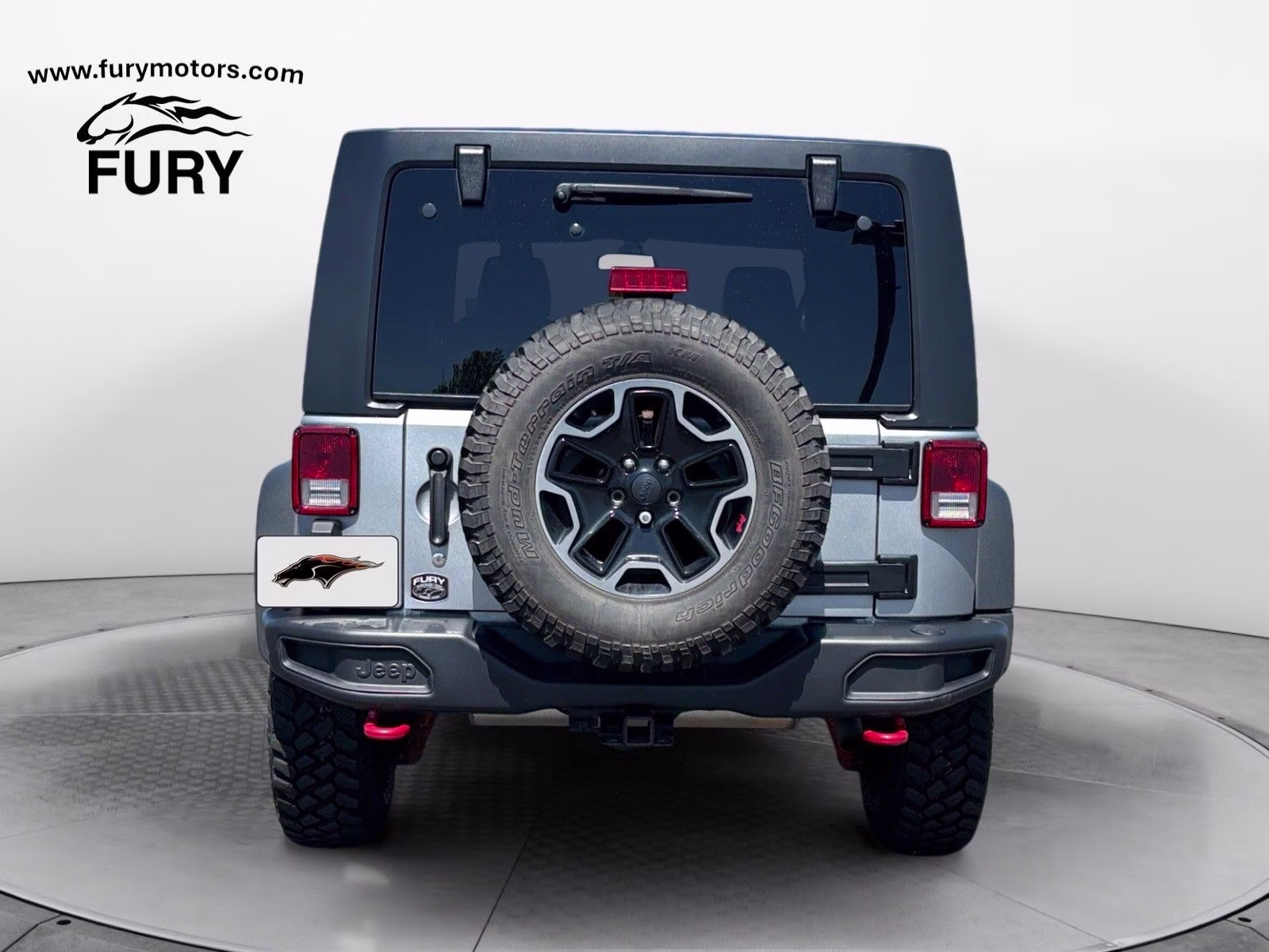 2016 Billet Silver Metallic Clearcoat Jeep Wrangler Unlimited Rubicon 4X4 SUV