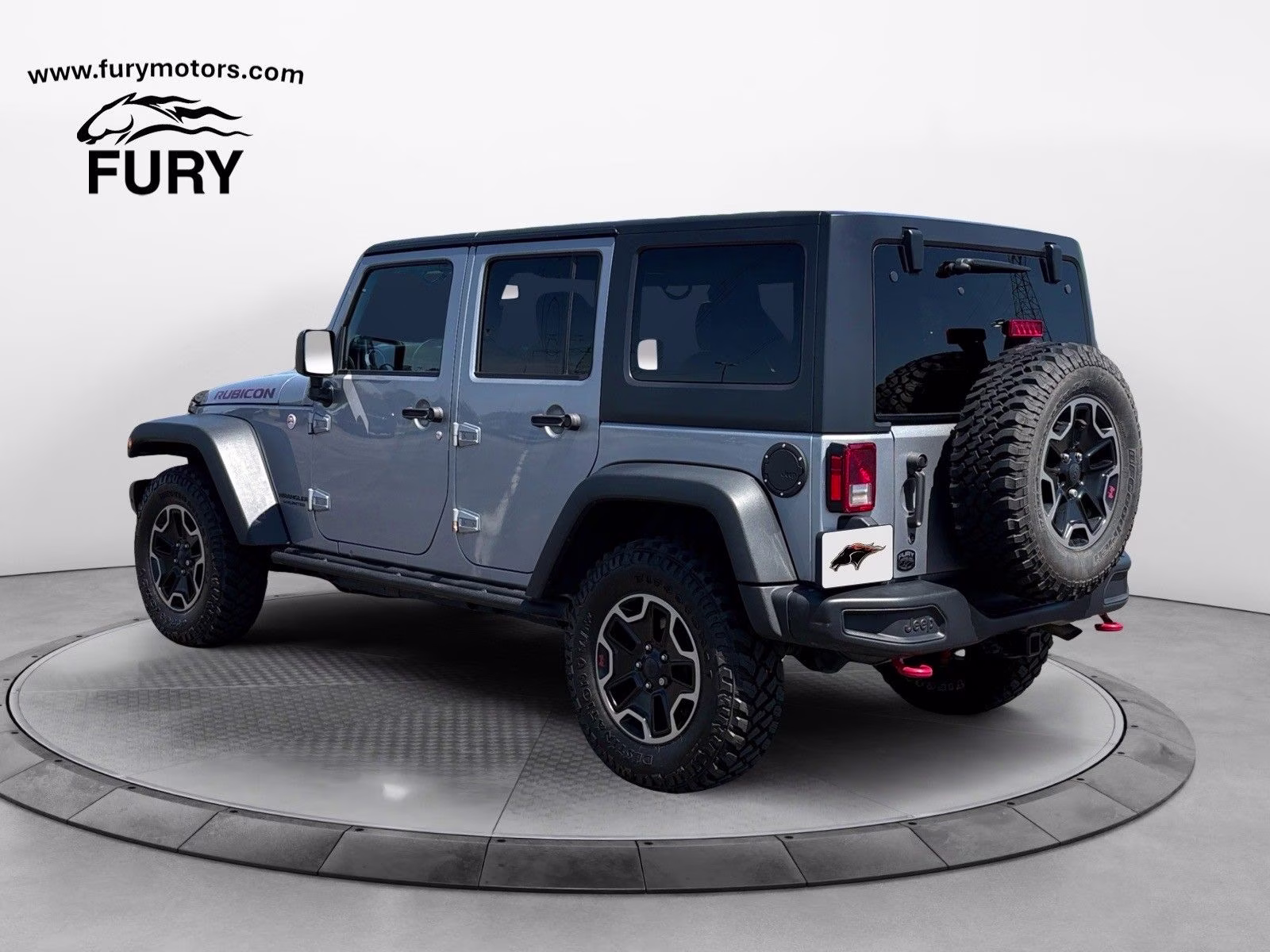 2016 Billet Silver Metallic Clearcoat Jeep Wrangler Unlimited Rubicon 4X4 SUV