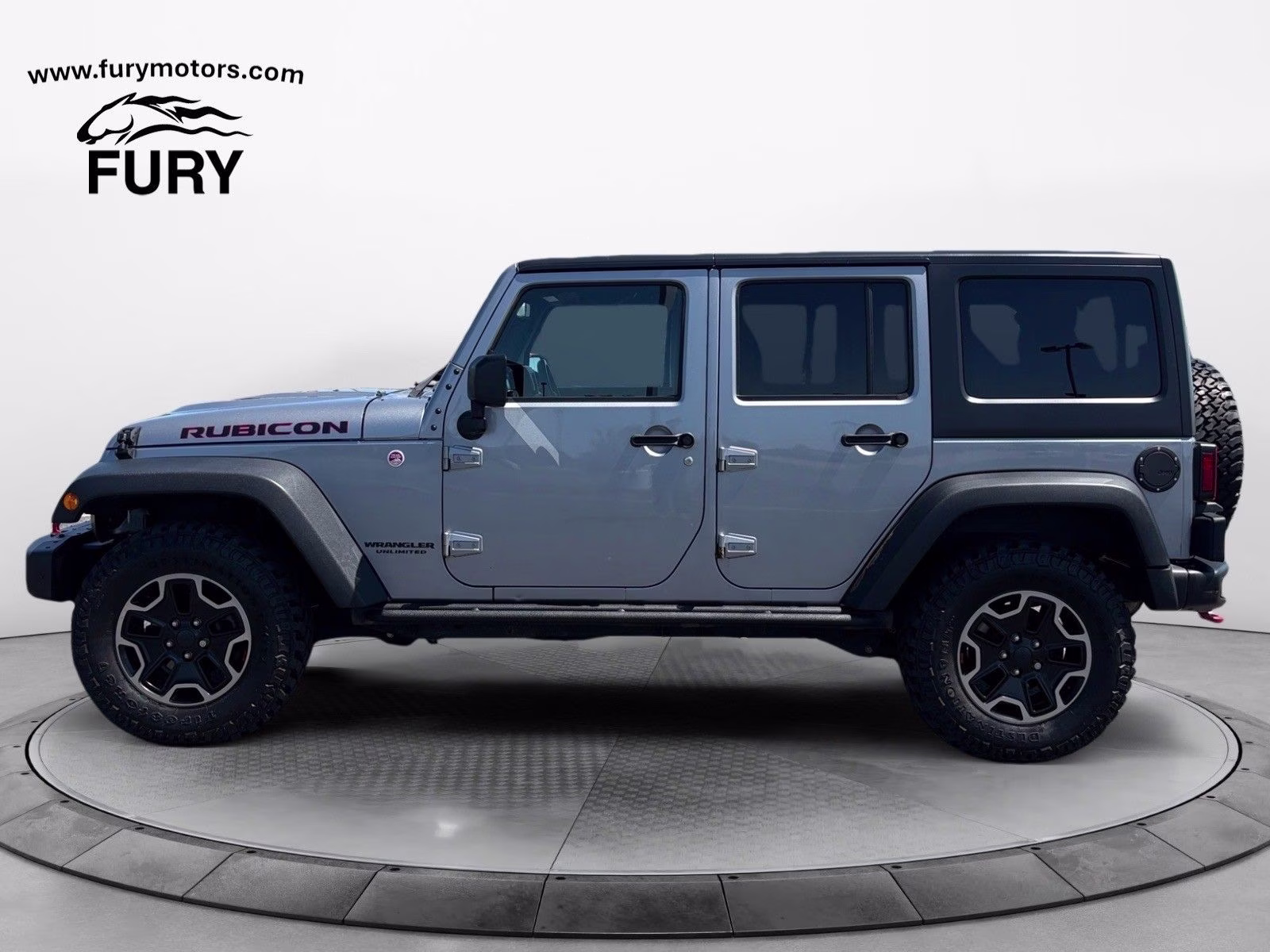 2016 Billet Silver Metallic Clearcoat Jeep Wrangler Unlimited Rubicon 4X4 SUV