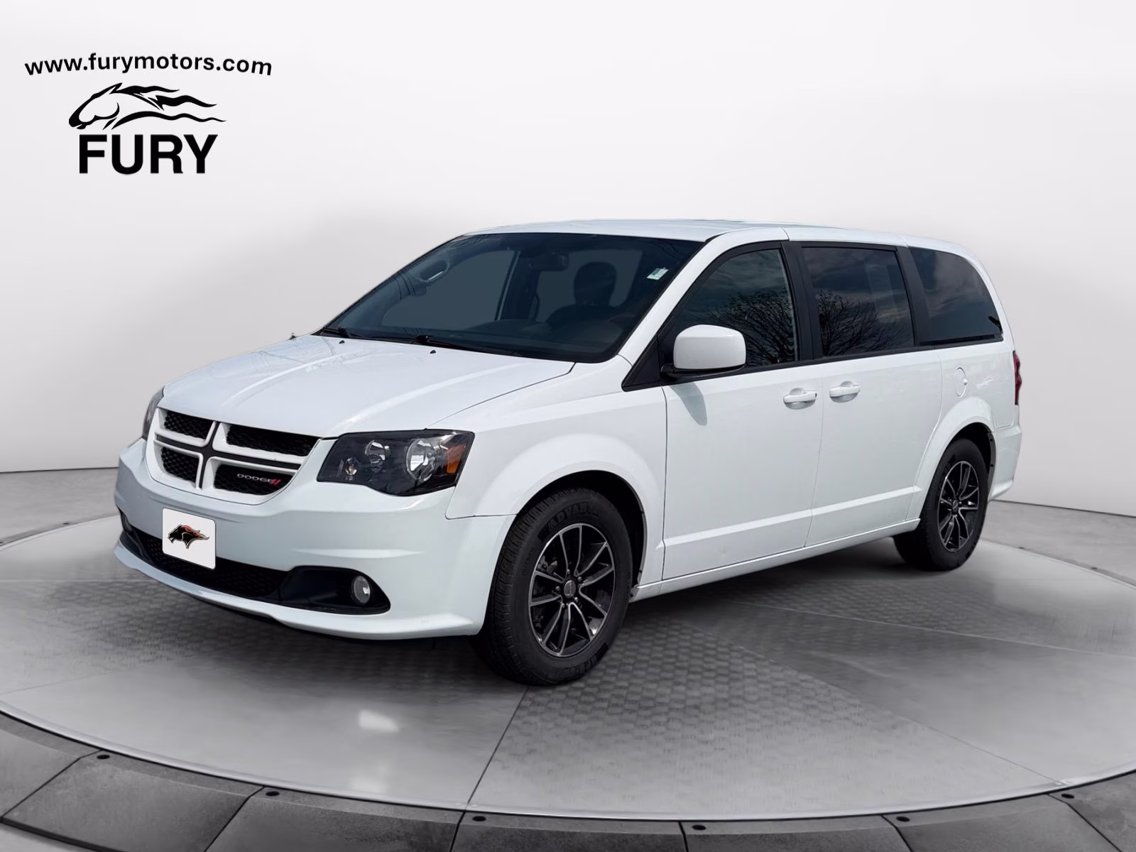 2019 White Knuckle Clearcoat Dodge Grand Caravan GT FWD Van