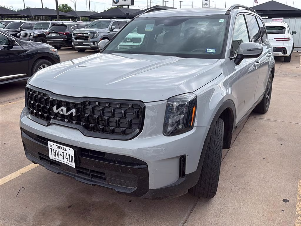 2024 Wolf Gray Kia Telluride EX X-Line AWD SUV