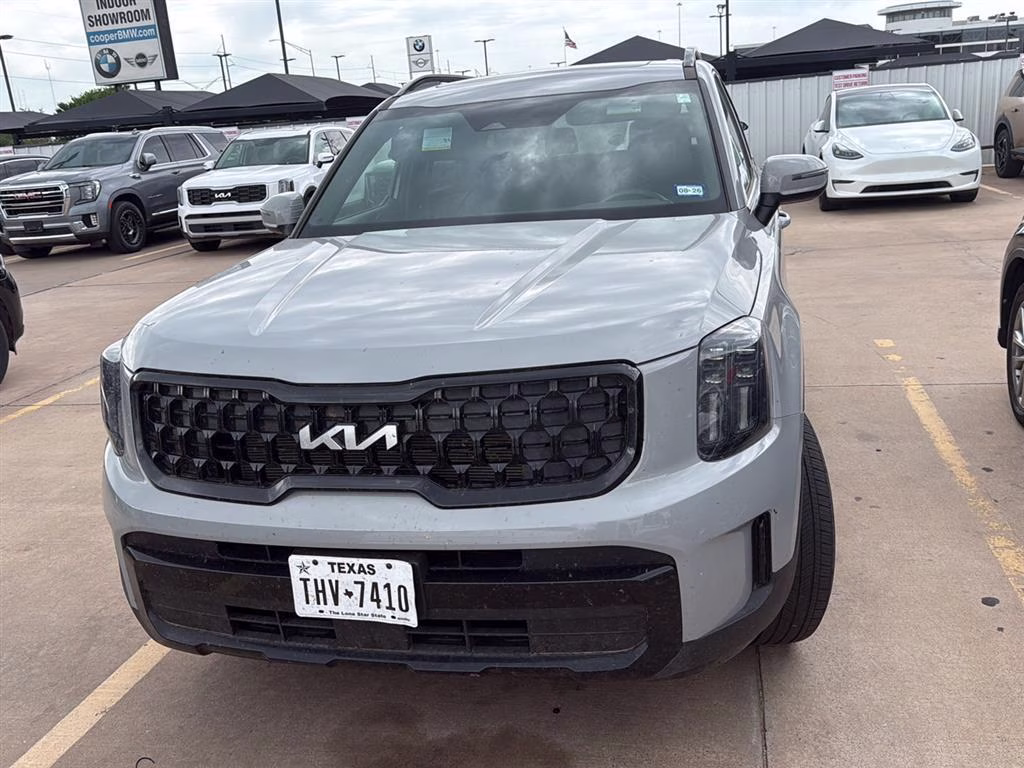2024 Wolf Gray Kia Telluride EX X-Line AWD SUV