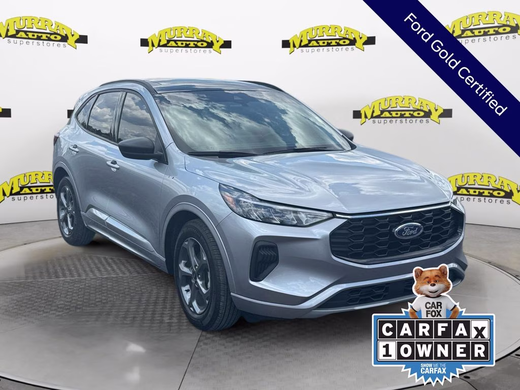 2024 Silver Metallic Ford Escape ST-Line FWD SUV