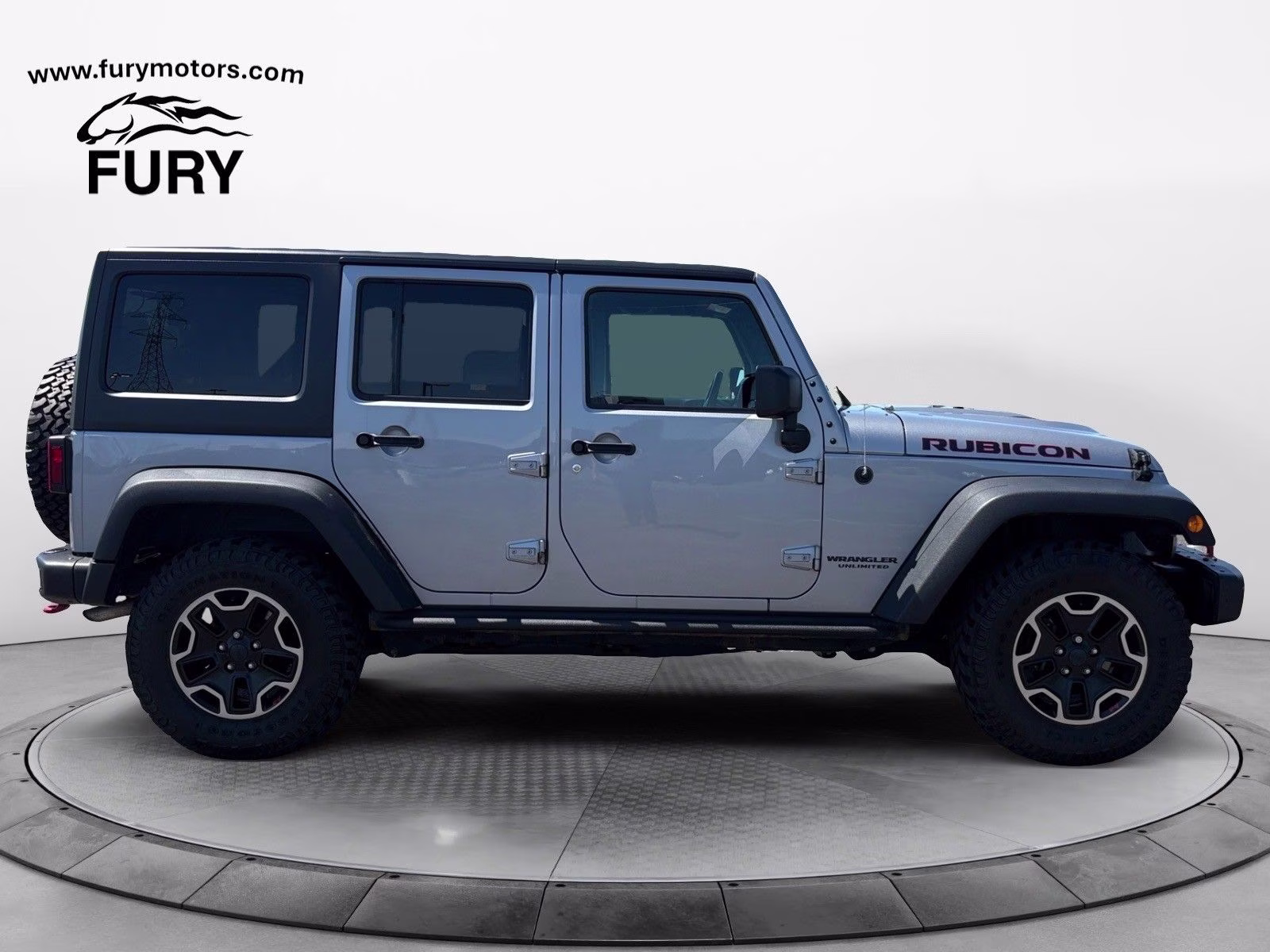 2016 Billet Silver Metallic Clearcoat Jeep Wrangler Unlimited Rubicon 4X4 SUV