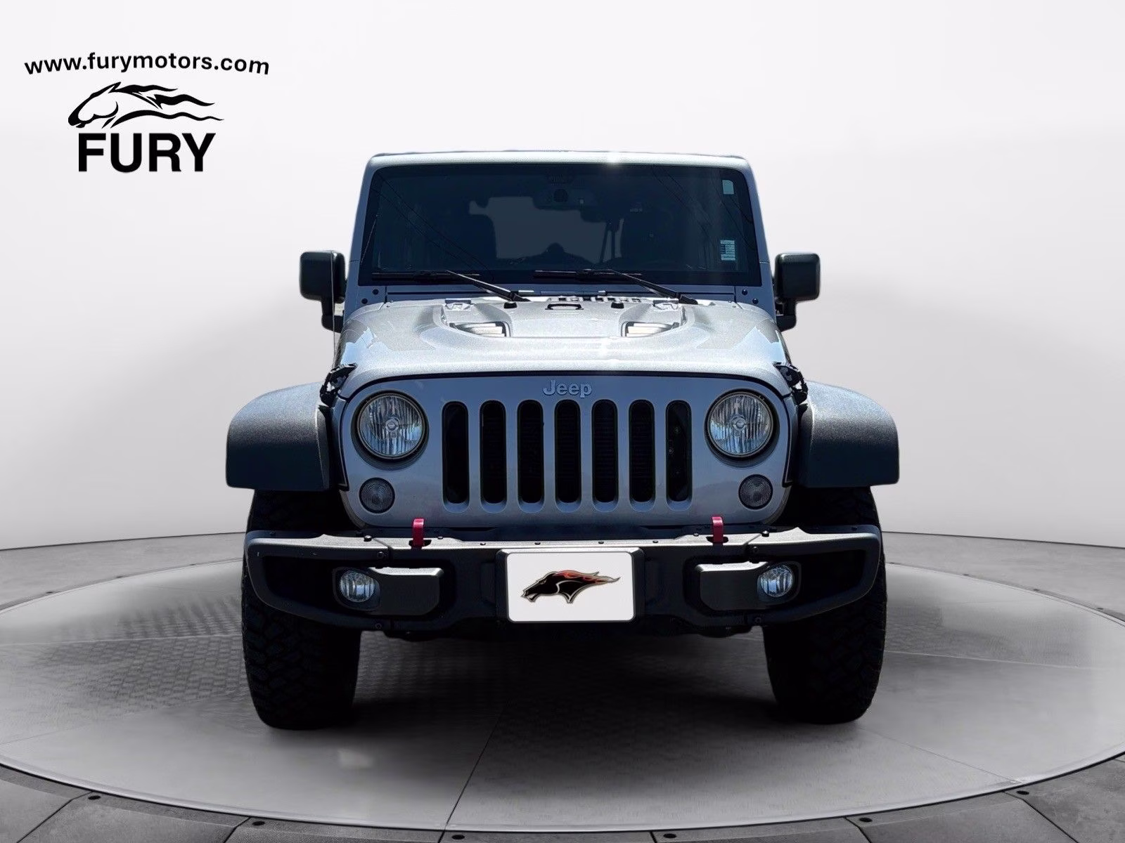2016 Billet Silver Metallic Clearcoat Jeep Wrangler Unlimited Rubicon 4X4 SUV