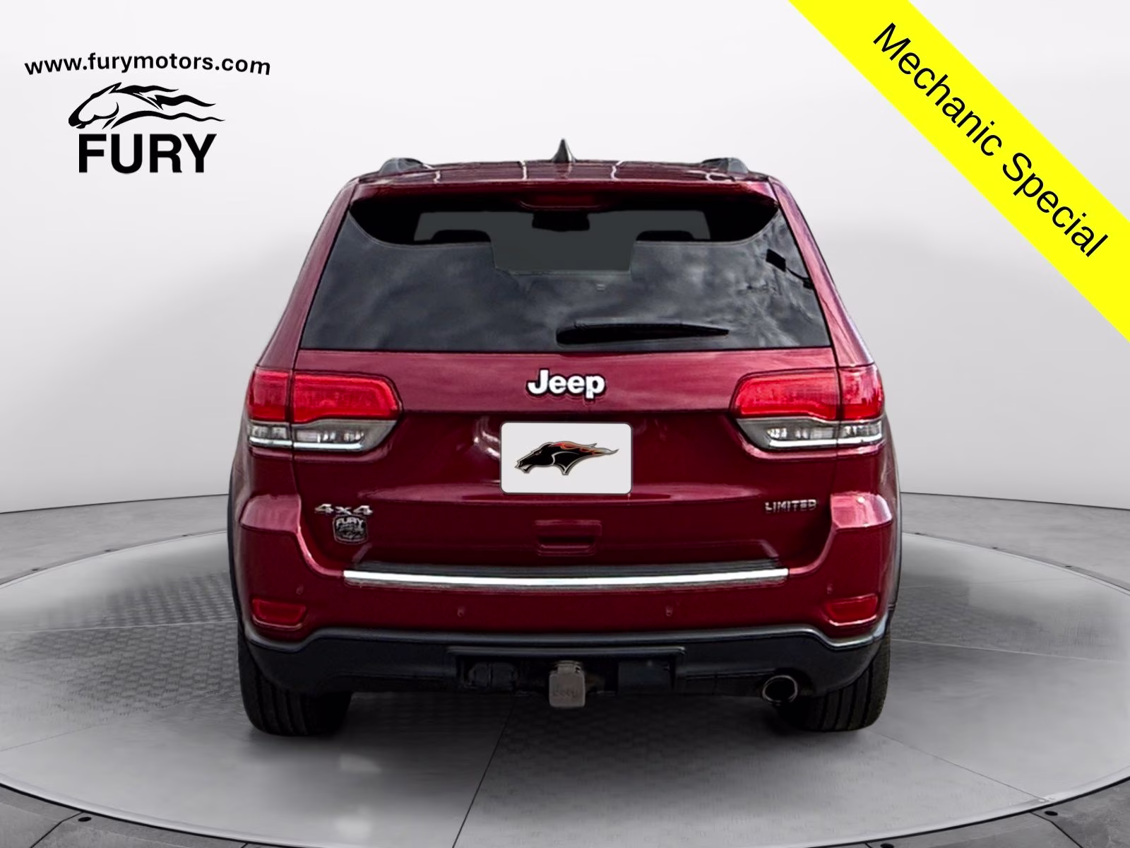 2015 Deep Cherry Red Crystal Pearlcoat Jeep Grand Cherokee Limited 4X4 SUV