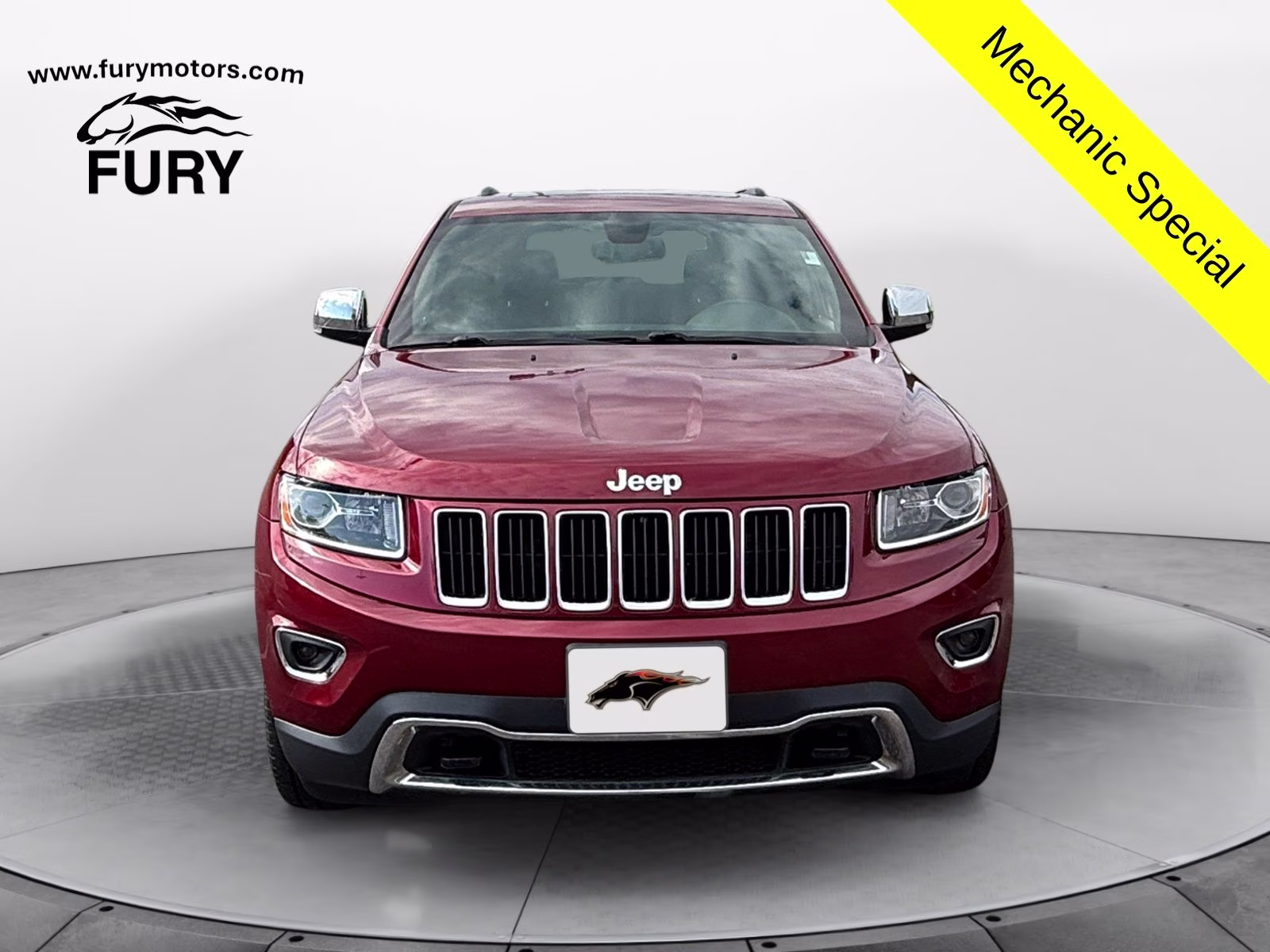 2015 Deep Cherry Red Crystal Pearlcoat Jeep Grand Cherokee Limited 4X4 SUV