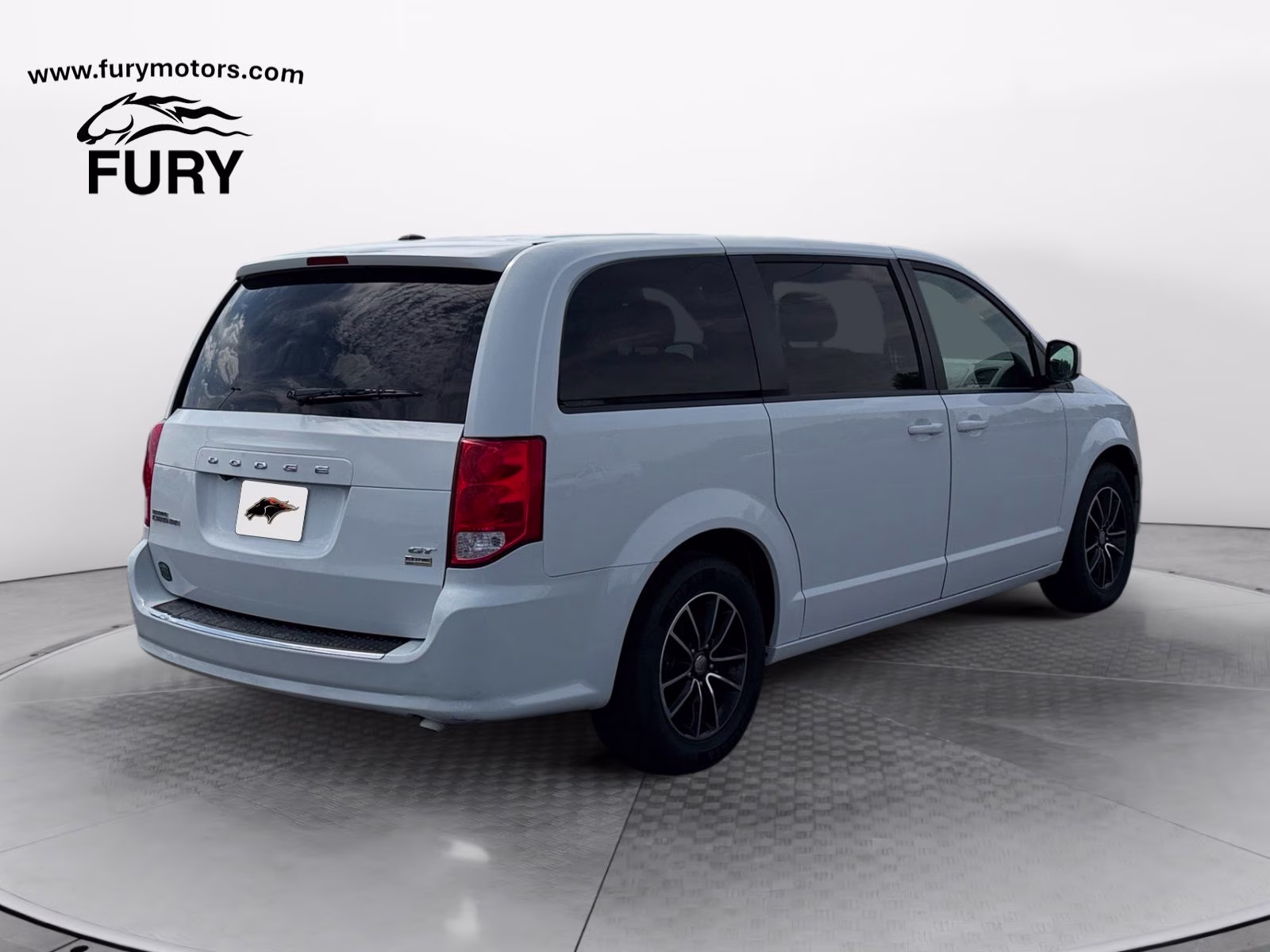 2019 White Knuckle Clearcoat Dodge Grand Caravan GT FWD Van