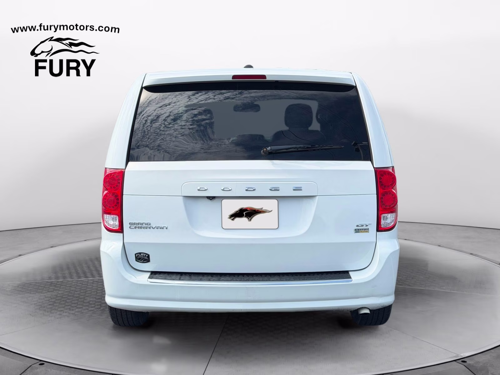2019 White Knuckle Clearcoat Dodge Grand Caravan GT FWD Van