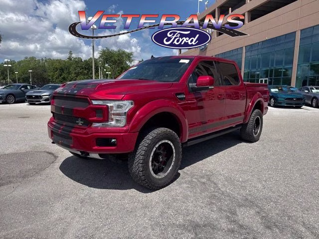 2020 Rapid Red Metallic Tinted Clearcoat Ford F-150 LARIAT Crew Cab Pickup 4X4 Truck