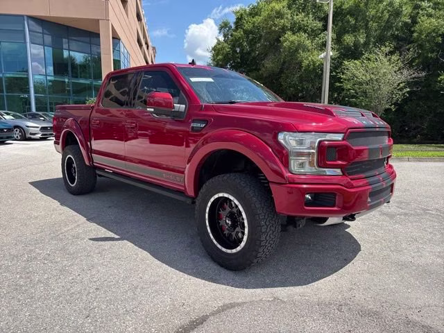 2020 Rapid Red Metallic Tinted Clearcoat Ford F-150 LARIAT Crew Cab Pickup 4X4 Truck