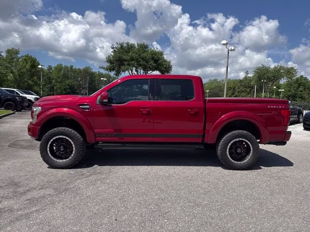 2020 Rapid Red Metallic Tinted Clearcoat Ford F-150 LARIAT Crew Cab Pickup 4X4 Truck